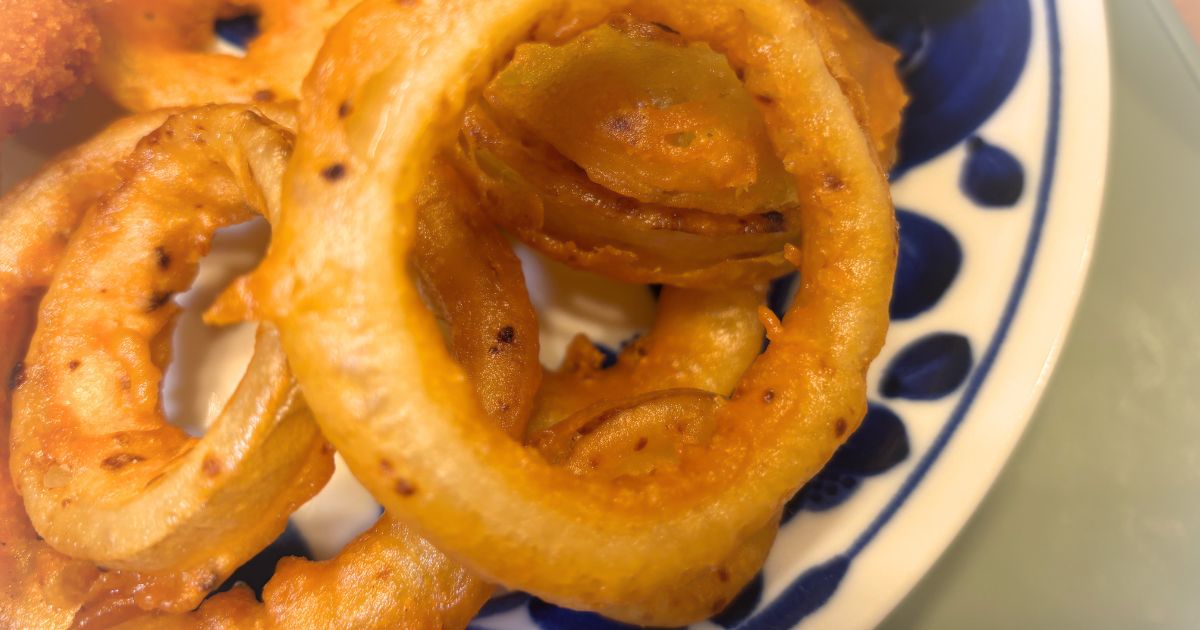 米粉オニオンリング