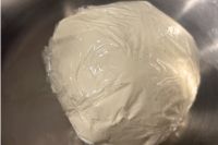 休めている生地