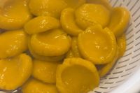 茹でたかぼちゃニョッキ