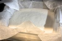 発酵後の米粉フォカッチャ