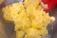 豆腐を加えたニョッキ生地